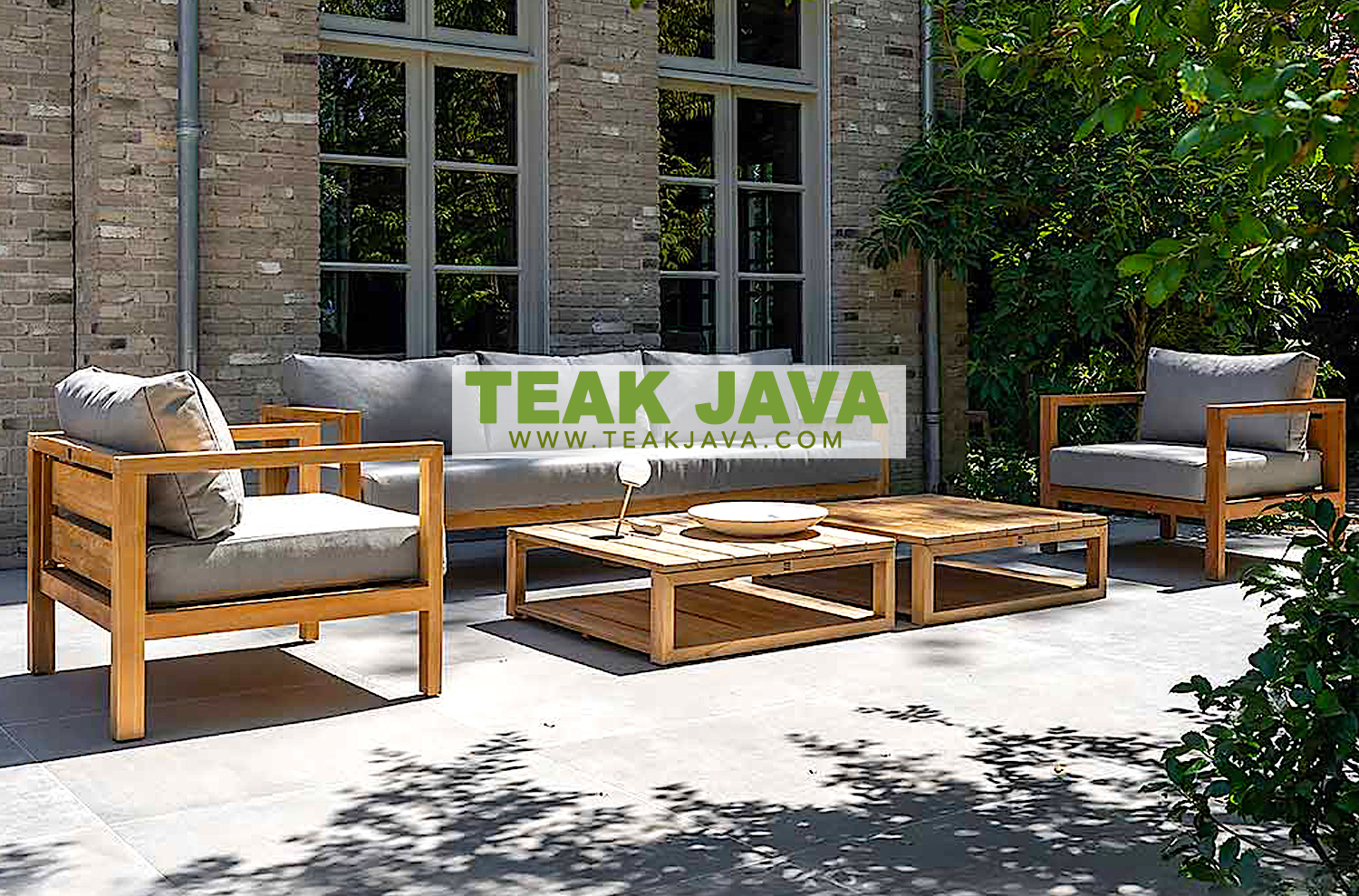 Teak deep seating Furniture Suppliers Jepara