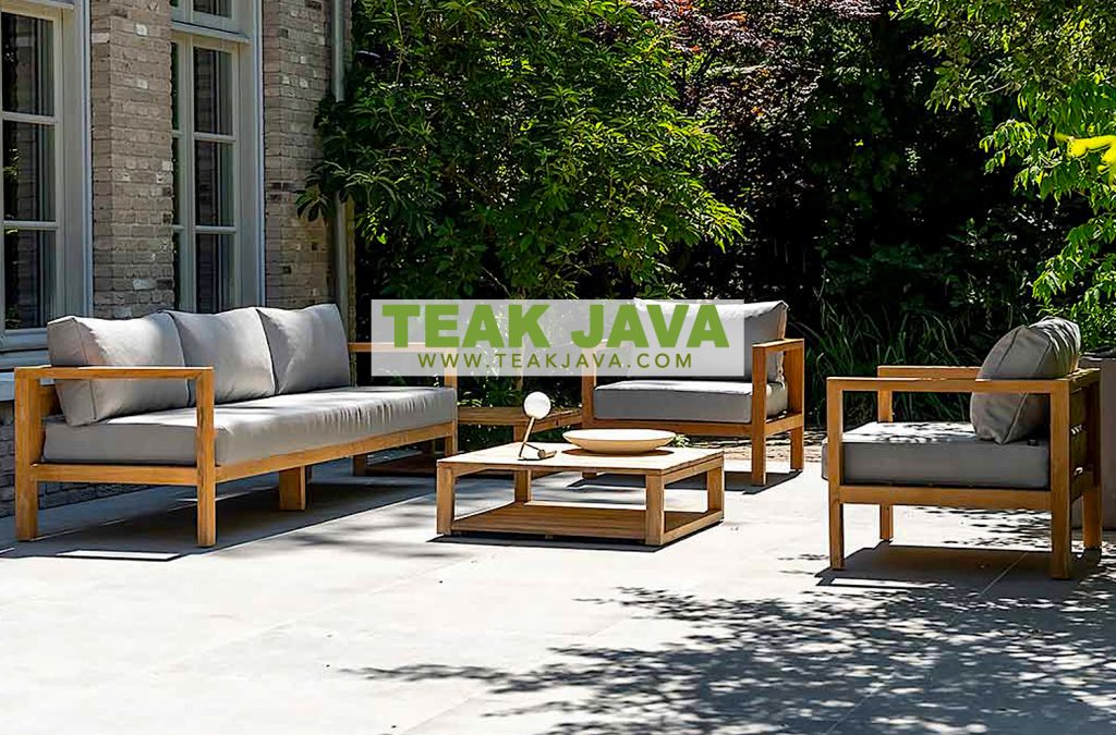 High class teak deep seating furniture manufacturer Indonesia